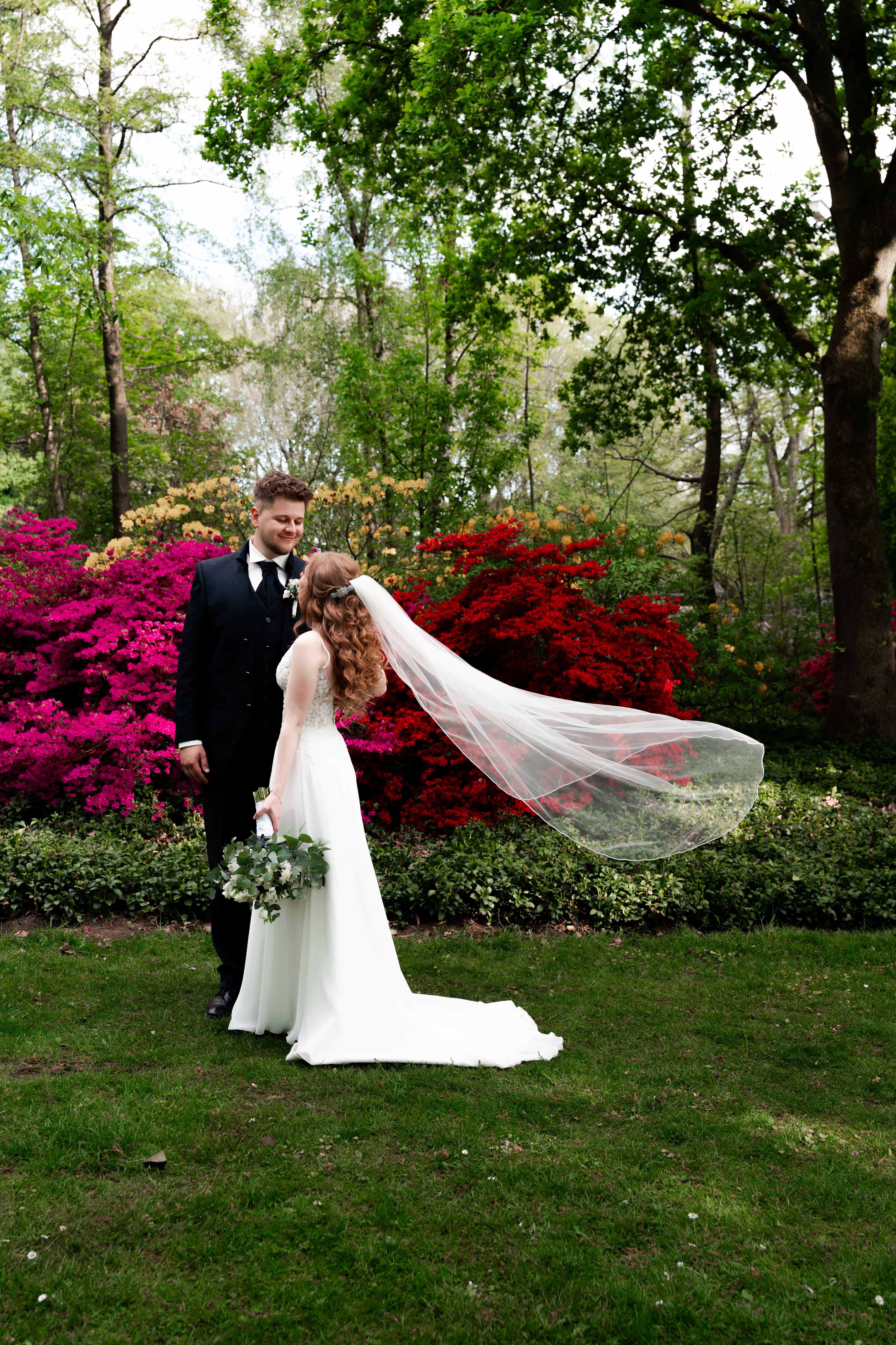Hochzeitsfotograf Marie & David – festlicher Moment der Hochzeitsfeier